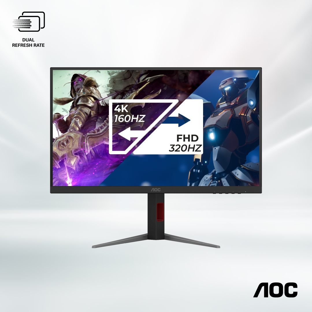 AOC U27G4XM - 27 IPS UHD Dual Mode Gaming Monitor