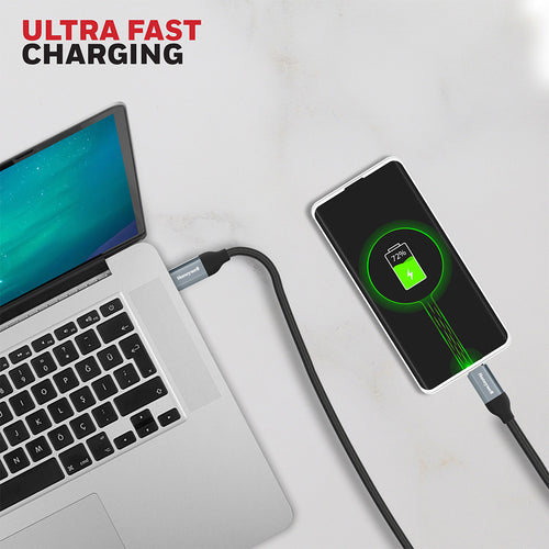 Honeywell USB C to USB C Cable USB 3.1 1.2M (Black)