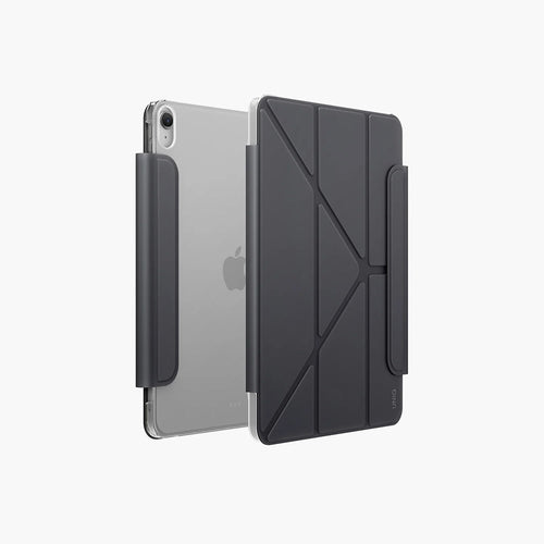 Uniq Camden Lite with Detachable Pencil Sleeve iPad (A16/10th Gen) - Charcoal Grey