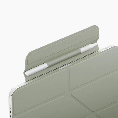 Uniq Camden Lite with Detachable Pencil Sleeve iPad (A16/10th Gen) - Sage Green