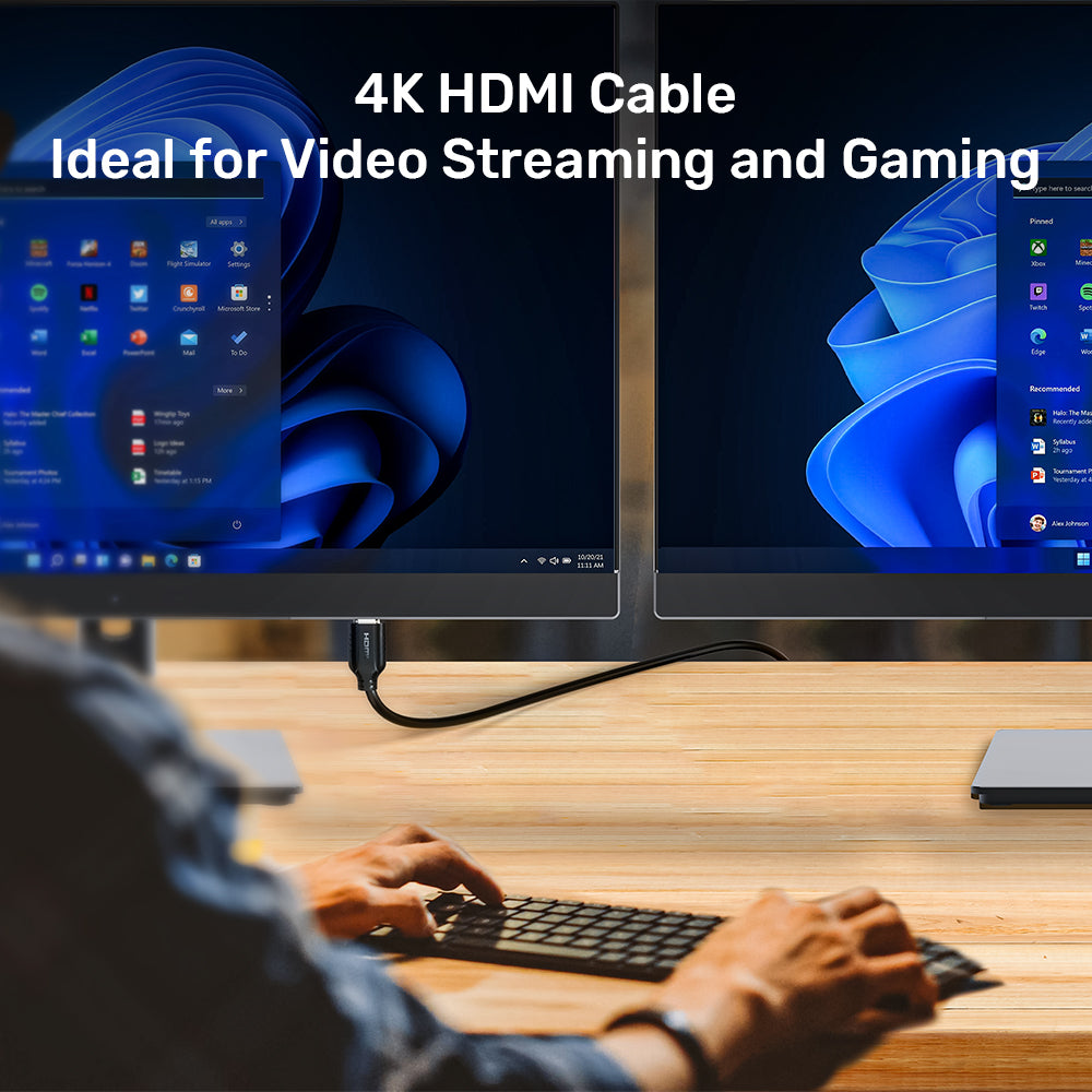 Unitek C11079BK-10M 10M 4K60Hz HDMI Cable
