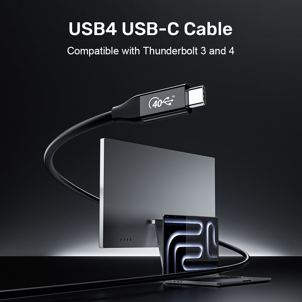 Unitek C14100ABK01-2M 2M USB4 Cable 240W / 40G / 8K@60Hz