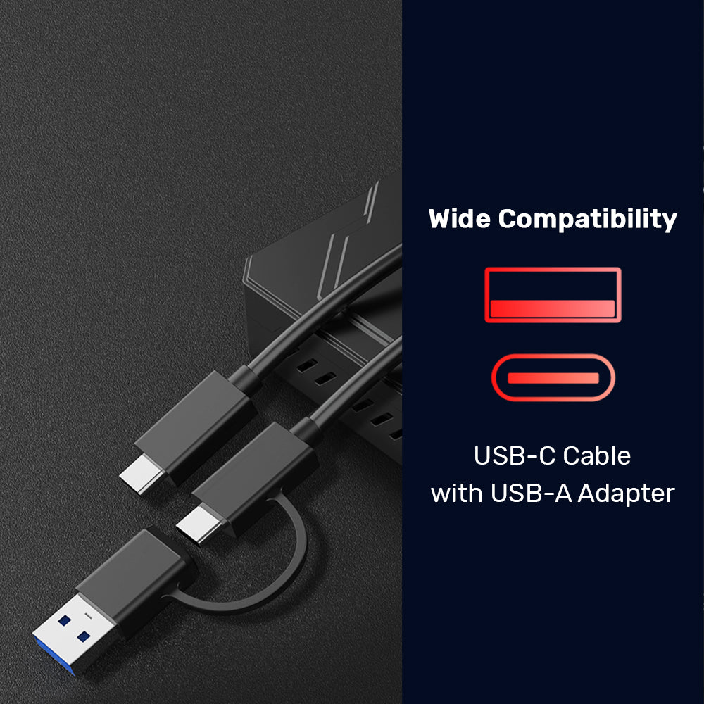 Unitek S1229CBK01 M.2 NVMe & SATA SSD Enclosure