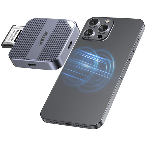 Unitek S1244BGY01 Magnetic CF Express Type B Card Reader