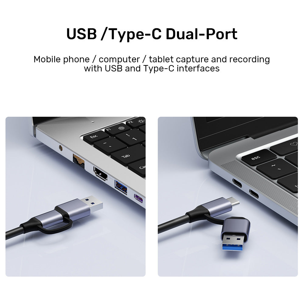 Unitek V1167A HDMI to USB-C/A Video Capture Card