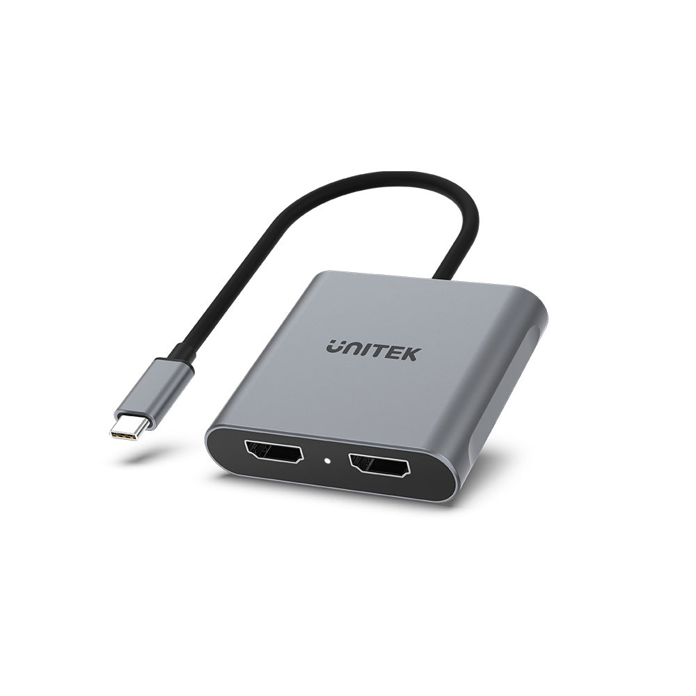 Unitek V1404BGY01 USB-C to Dual HDMI 4K Adapter