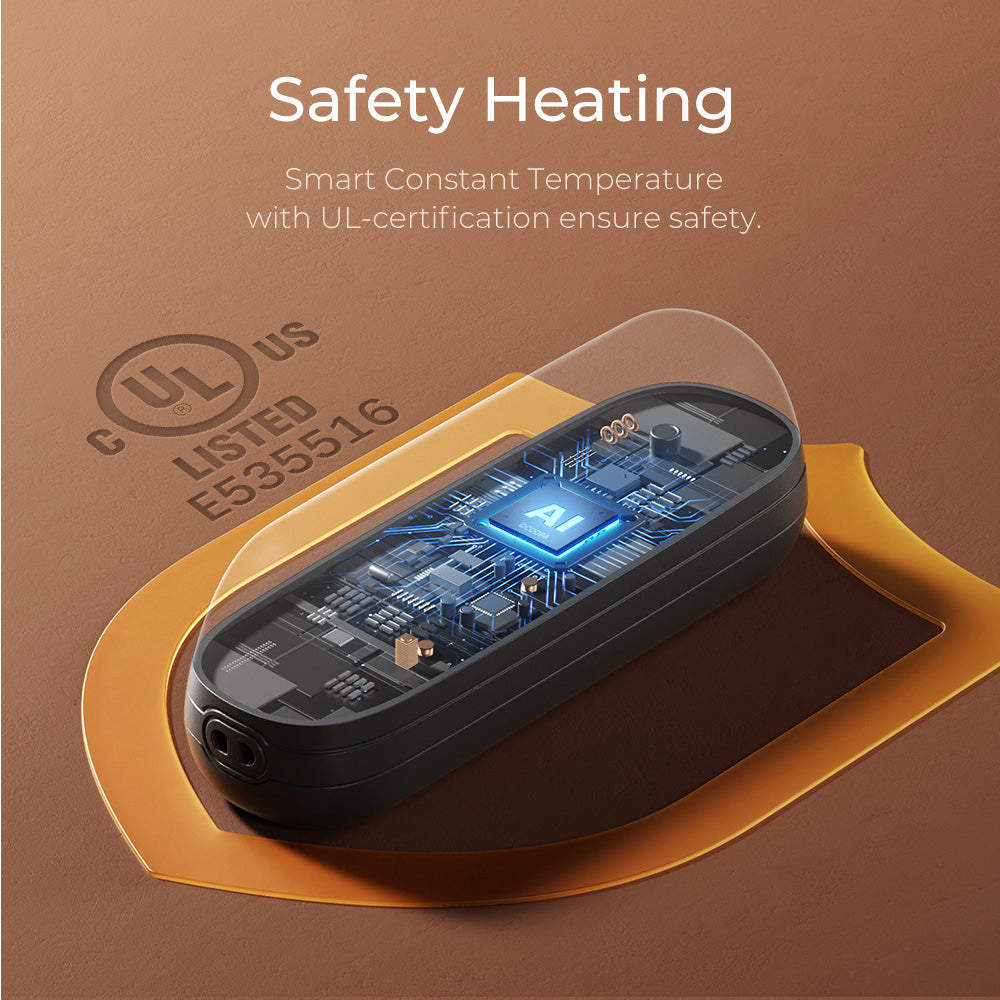 Ocoopa UT3055-GY-BK UT2S Mini Hand Warmer