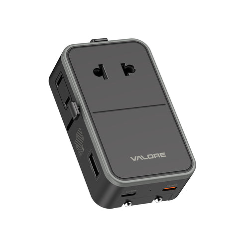 Valore PD40W 2C1A 3AC Slim Travel Adapter (UTA-027)