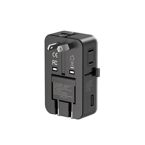 Valore PD40W 2C1A 3AC Slim Travel Adapter (UTA-027)