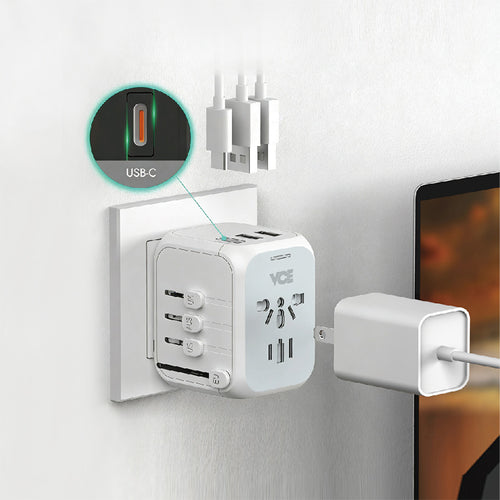 VCE VE-TA17 PD30W GaN Universal Travel Adaptor
