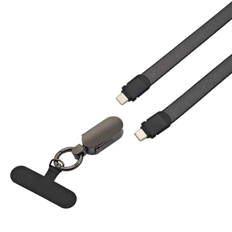 VCE VE-TC22-BK USB-C to C 240W Lanyard Cable 0.9m (Black)