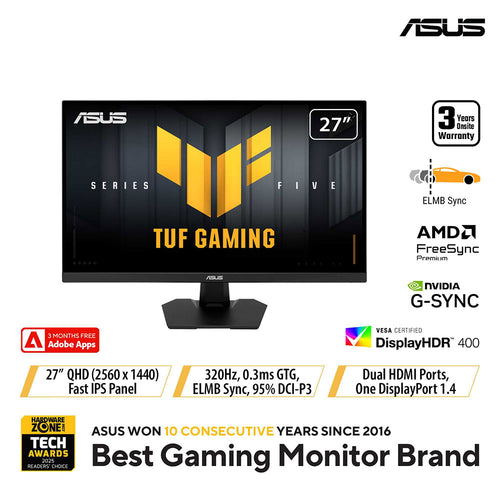 Asus TUF Gaming VG27AQM5F - 27 QHD IPS Gaming Monitor