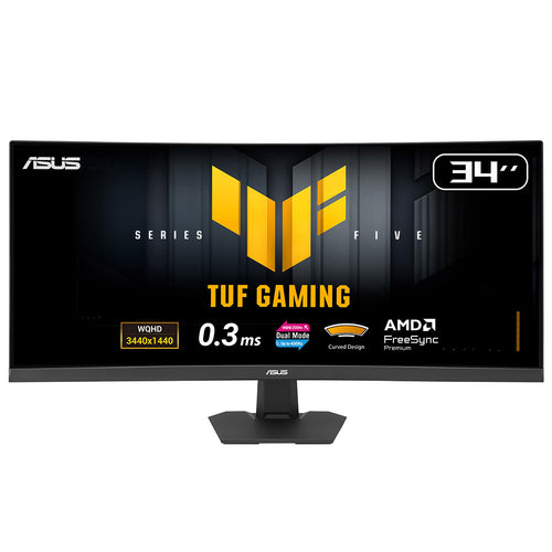 Asus TUF Gaming VG34WQ5F - 34 WQHD VA Dual-Mode Curved Gaming Monitor