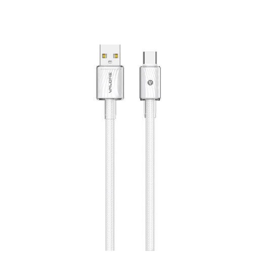 Valore USB-A To USB-C Cable White 1M (CA-018-WH)