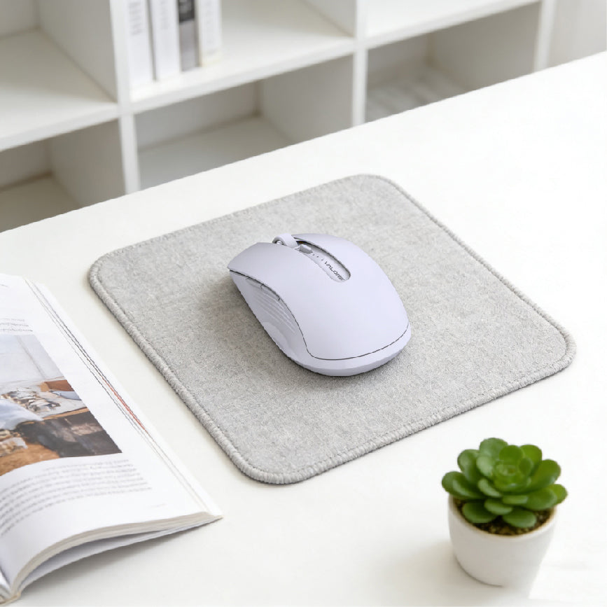 Valore KM-012-WH Dual Mode Silent Wireless Mouse White