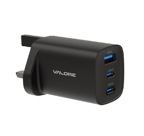 FLB-Valore PA-008-BK PD65W 1A2C GaN Wall Charger Black