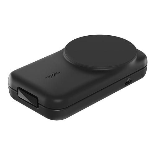 Belkin WIZ038myBK UltraCharge 2-in-1 Foldable Magnetic Charger with Qi2 25W (Square Form) - Black
