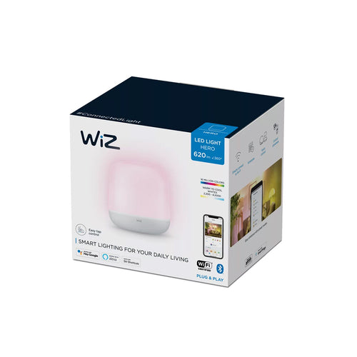 WiZ Portable Lamp 9W BLE HERO UK Plug RGB