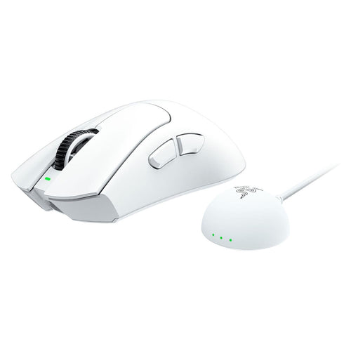 Razer DeathAdder V4 Pro Wireless Gaming Mouse (White)