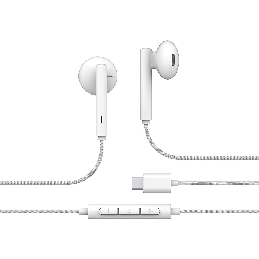 Sudio Wired Go Wired USB-C Earbuds - White