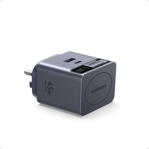 Ugreen X614-65823 45W GaN Charger Retractable 0.7m Cable 2C1A