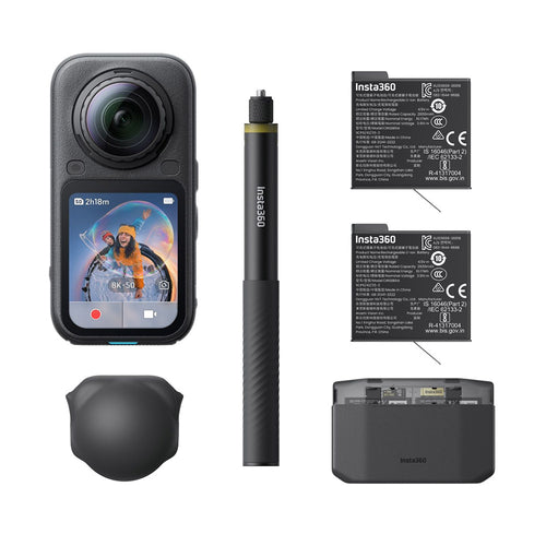 Insta360 X6 Essentials Bundle - Midnight Black