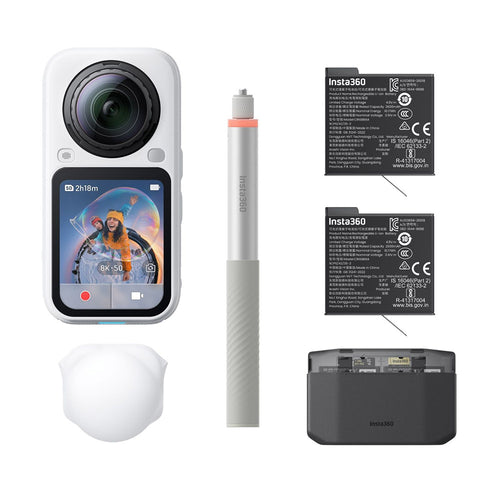 Insta360 X6 Essentials Bundle - Arctic White