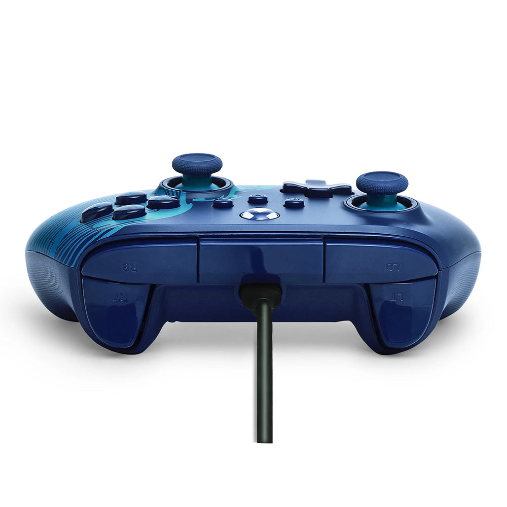 PowerA Xbox Advantage Wired Hall Effect Controller Blue Wave