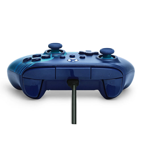 PowerA Xbox Advantage Wired Hall Effect Controller Blue Wave