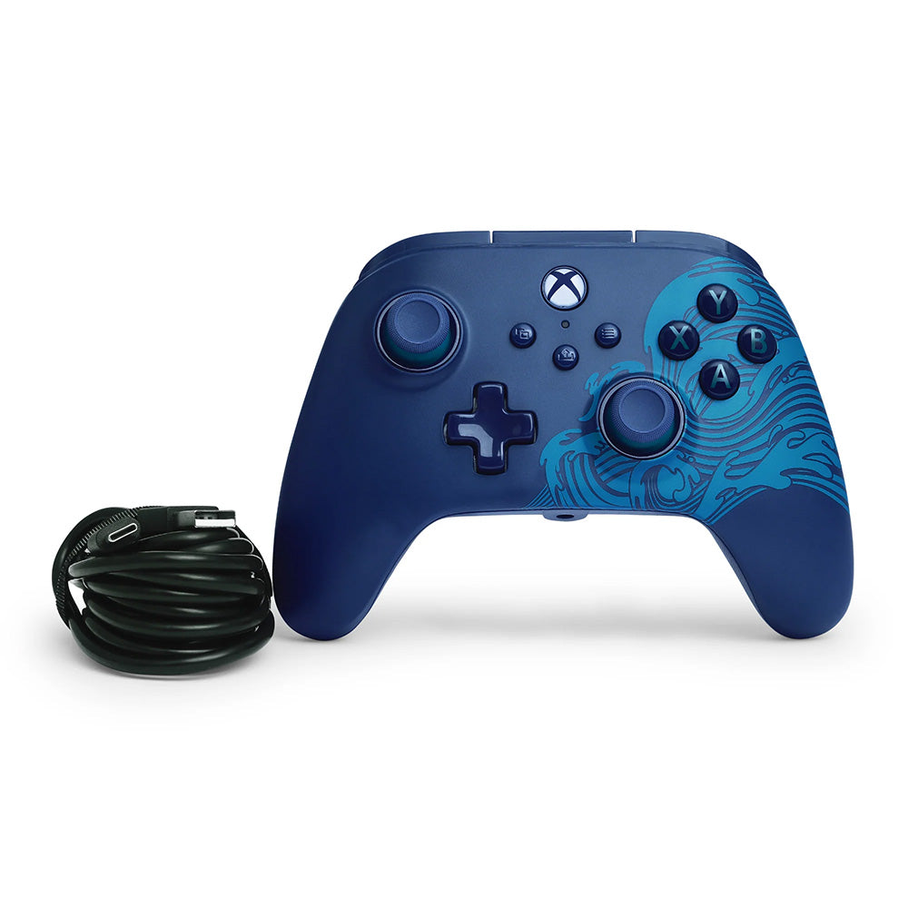 PowerA Xbox Advantage Wired Hall Effect Controller Blue Wave