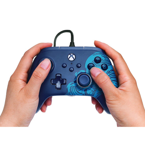 PowerA Xbox Advantage Wired Hall Effect Controller Blue Wave