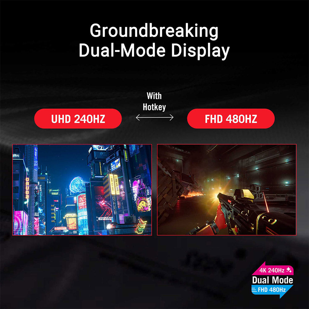 Asus ROG Strix XG32UQWMS 32 UHD OLED Dual-Mode Gaming Monitor