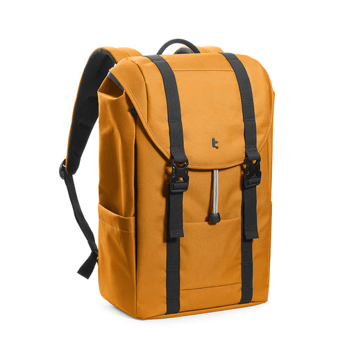 tomtoc VintPack TA1 22L Laptop Backpack - Yellow