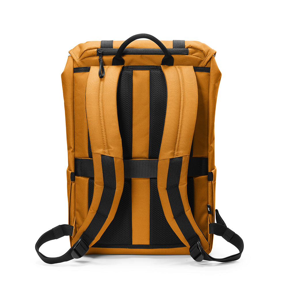tomtoc VintPack TA1 22L Laptop Backpack - Yellow