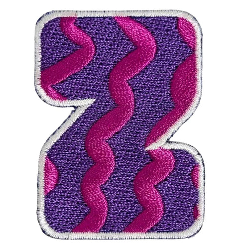 KAGS KG0342 Personalise Me Z 5cm Embroidered Hybrid Patch