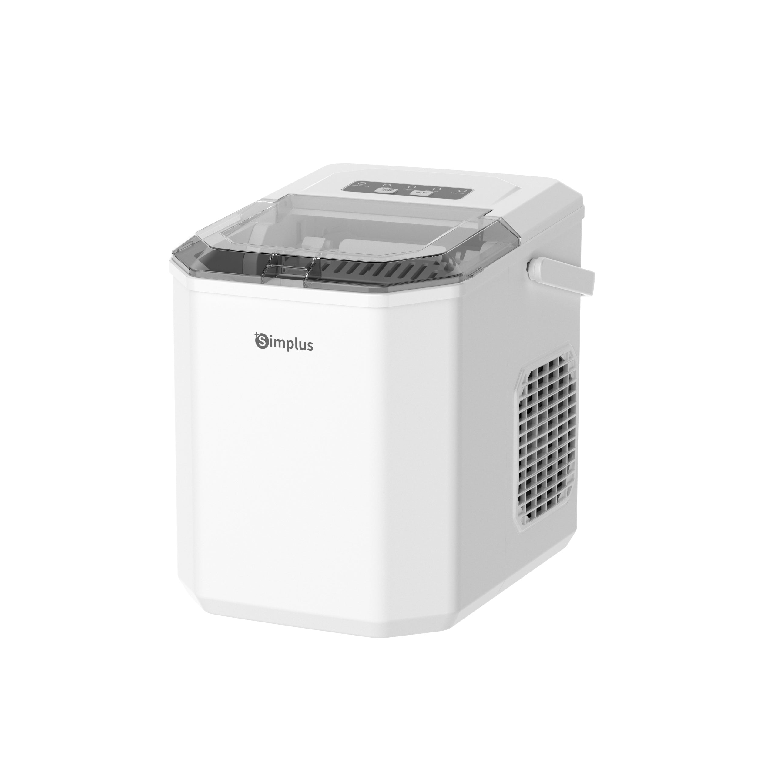 Simplus ZBJH001WH00-S White 1.2L Ice Maker – Challenger Singapore