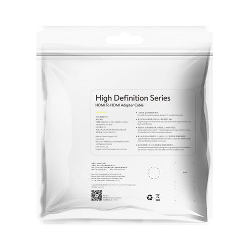 Baseus CAKGQ-B01 HDMI To HDMI Cable 2m (Black)
