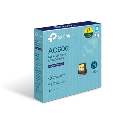 TP-Link Archer T2U Nano AC600 Nano Wi-Fi USB