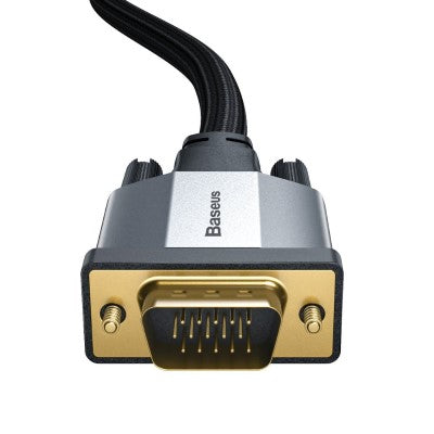Baseus CAKSX-T0G VGA to VGA Cable 1M (Grey)