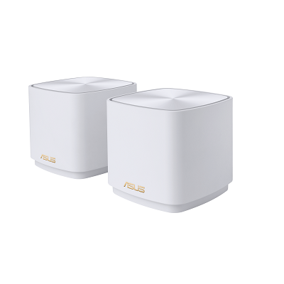 Asus ZenWiFi AX XD4 Mini 2-Pack AX1800 WiFi 6 Mesh (White)