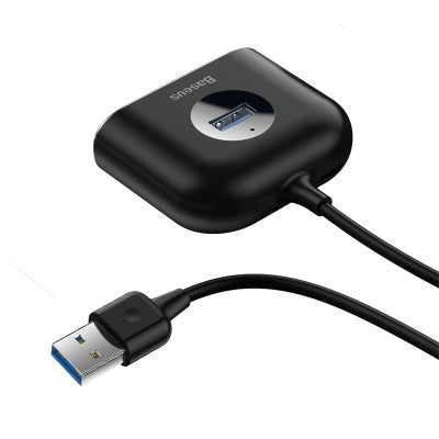 Baseus CAHUB-AY01 4 in 1 USB HUB Adapter 1m (Black)