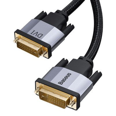 Baseus CAKSX-Q0G DVI to DVI Cable 1M (Grey)