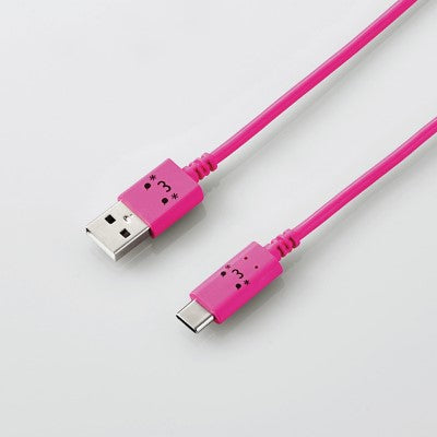 Elecom MPA-FAC12C 1.2m USB C to USB2.0 Cable (Pink)