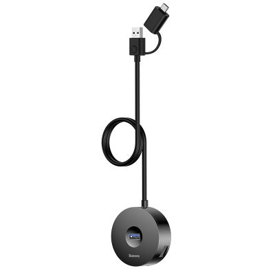 Baseus CAHUB-GA01 HUB (Type-C+USB to USB3.0*1+USB2.0*3) 1m