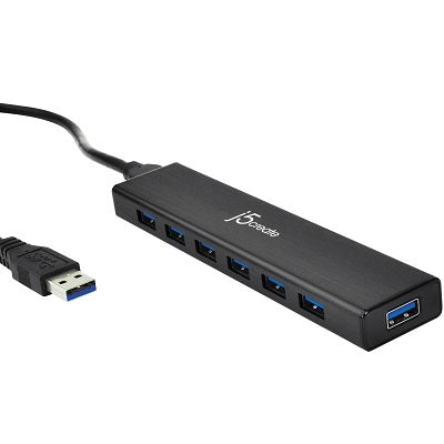 J5Create USB3.0 7-Port HUB (JUH377)