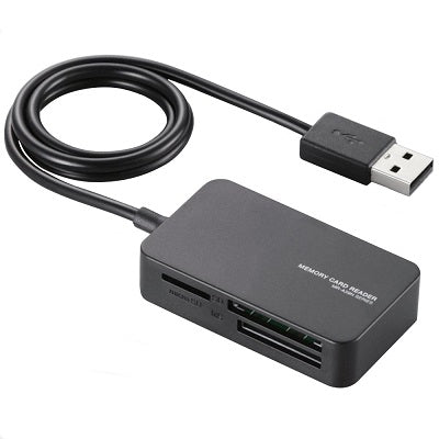 Elecom Memory Card Reader (Black) (MR-A39NBK )