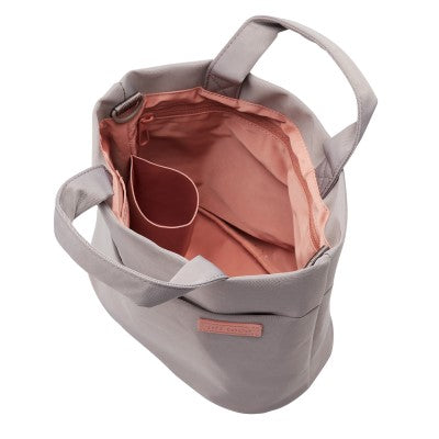 Elecom OFFTOCO Mini Tote Bag 2-way Bottle Holder / Stand (Rose Grey)