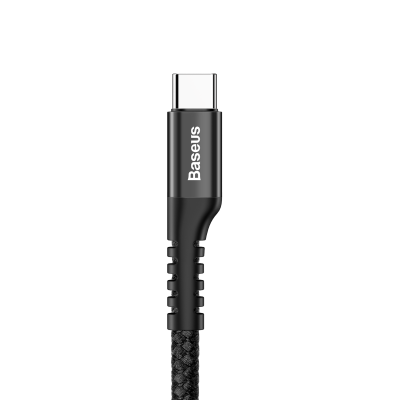 Baseus CATSR Fish eye Type-C USB Cable 3A 1M (Black)