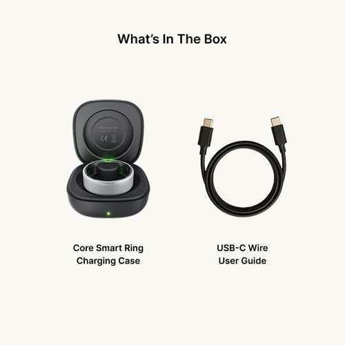 Actxa Core Smart Ring - Black (Size 10)