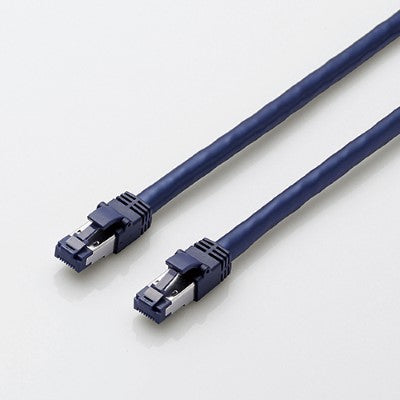 Elecom LD-OCTT-BM30 3m Cat 8 LAN Cable (Blue)